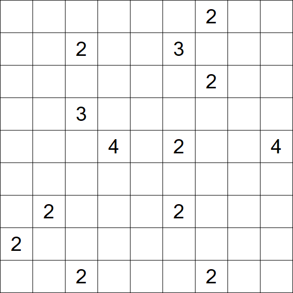 Nurikabe - Difficile