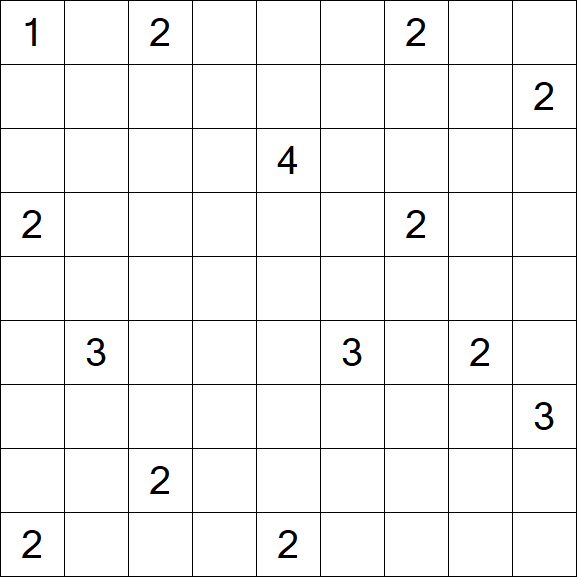 Nurikabe - Difficile