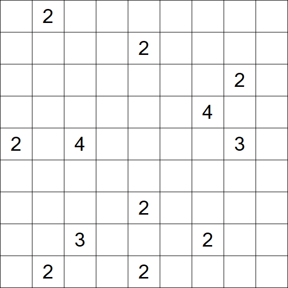 Nurikabe - Difficile