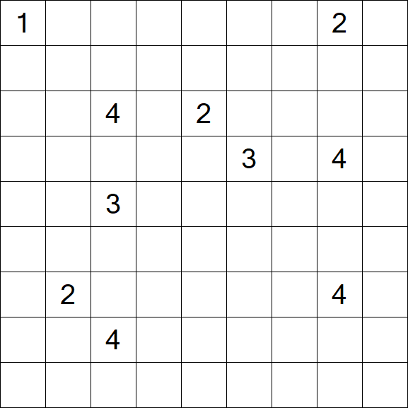 Nurikabe - Difficile