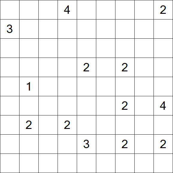 Nurikabe - Difficile