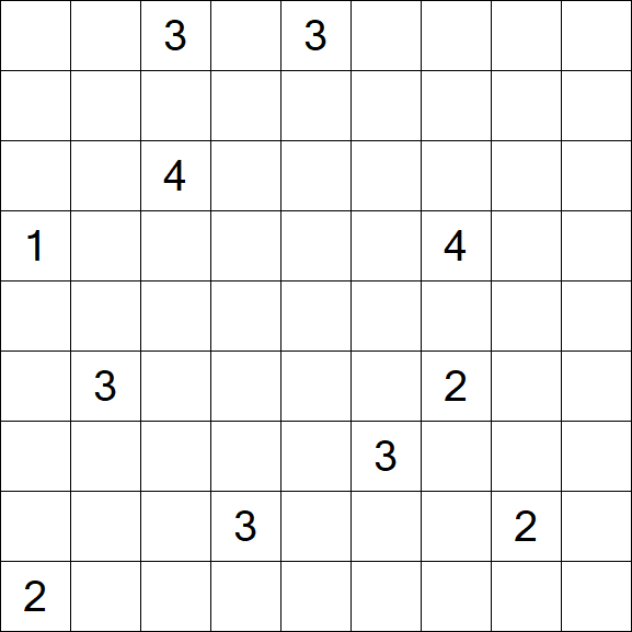Nurikabe - Difficile