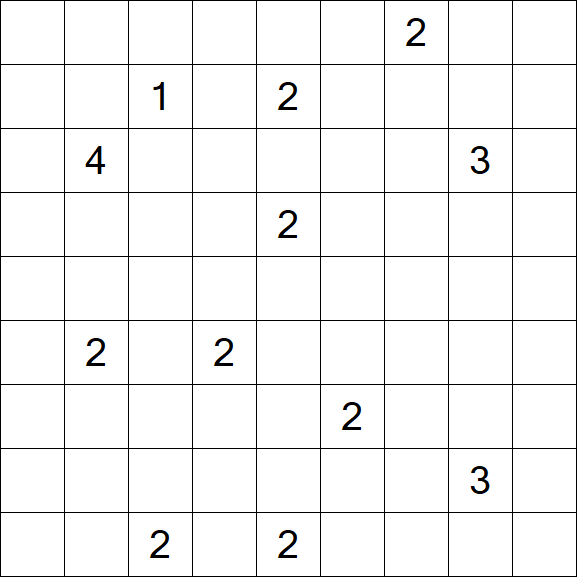 Nurikabe - Difficile