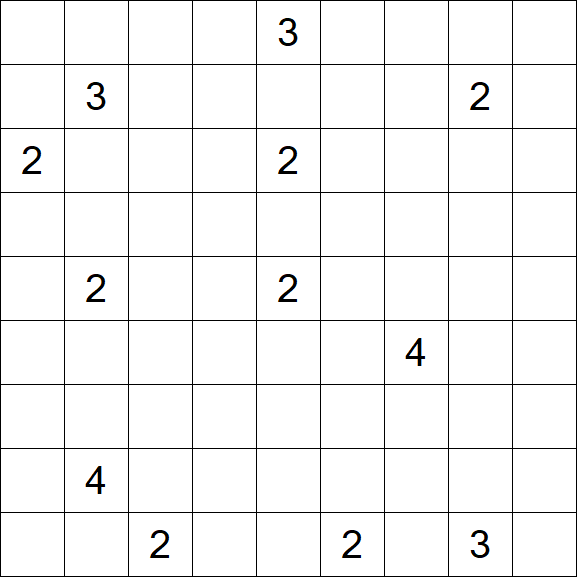 Nurikabe - Difficile