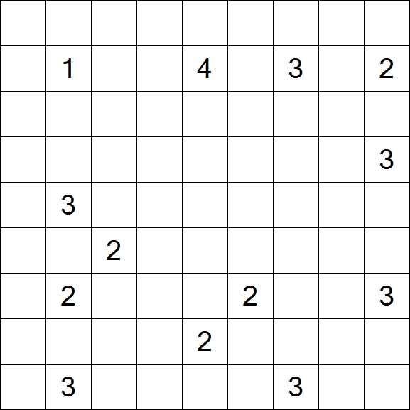 Nurikabe - Difficile