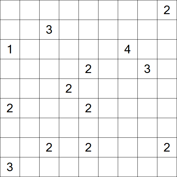Nurikabe - Difficile