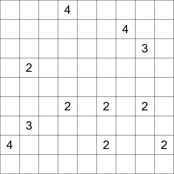 Nurikabe - Difficile
