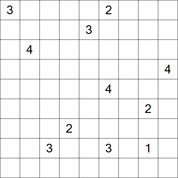 Nurikabe - Difficile