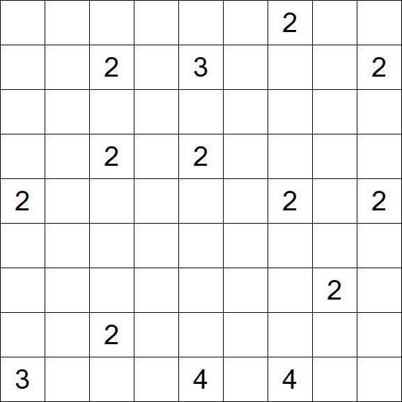 Nurikabe - Difficile