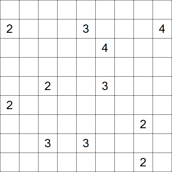 Nurikabe - Difficile