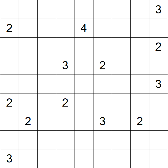 Nurikabe - Difficile
