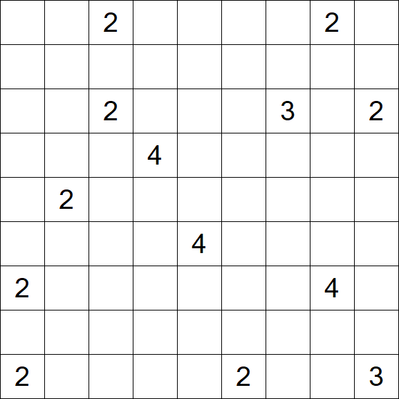 Nurikabe - Difficile
