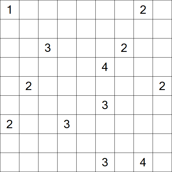 Nurikabe - Difficile