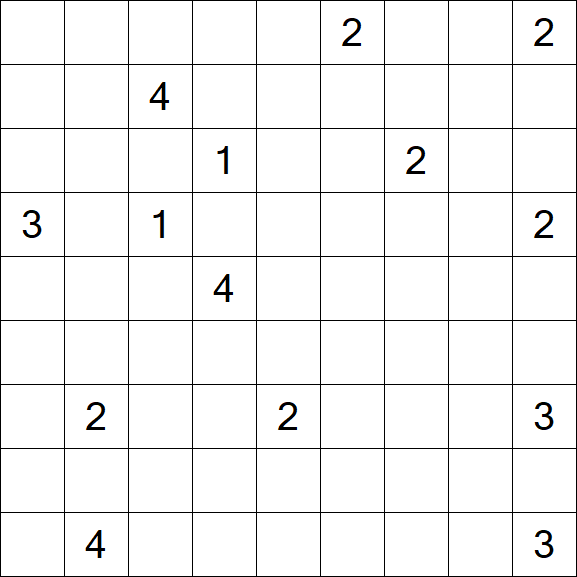 Nurikabe - Difficile