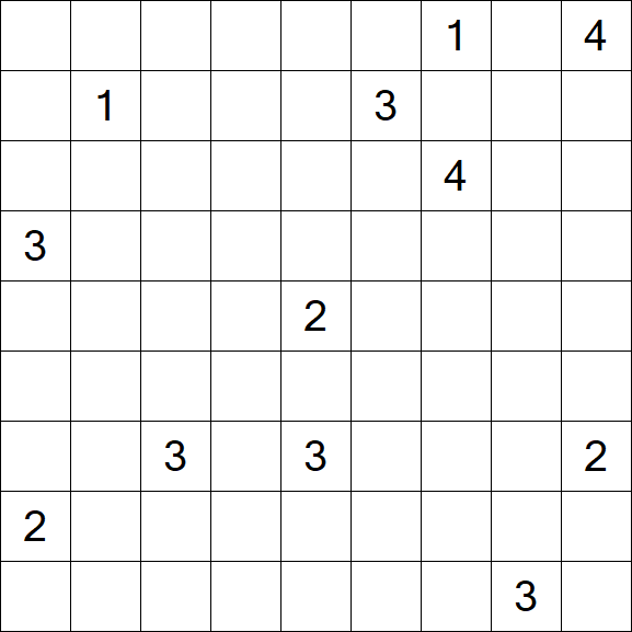 Nurikabe - Difficile