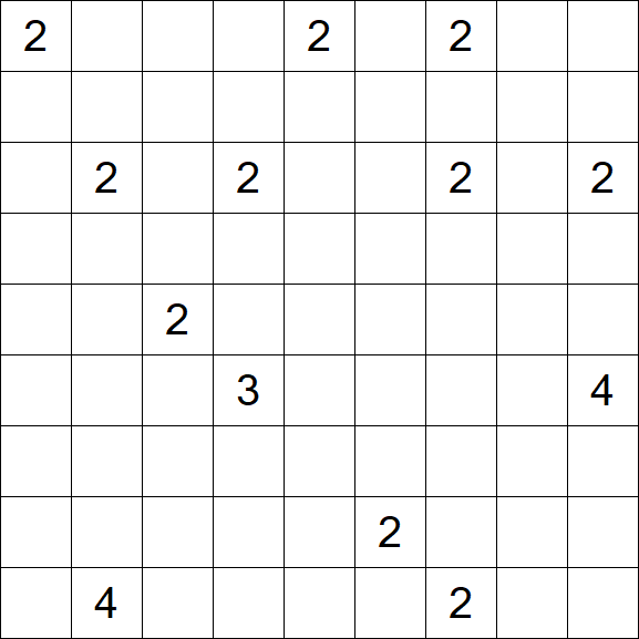 Nurikabe - Difficile