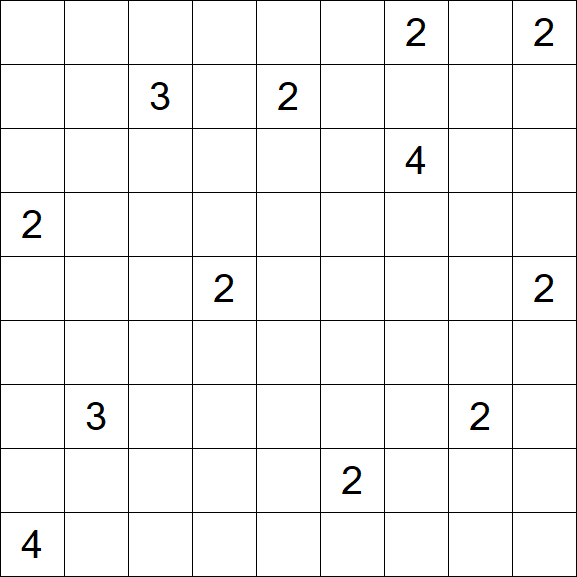 Nurikabe - Difficile