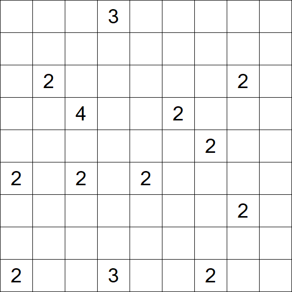 Nurikabe - Difficile