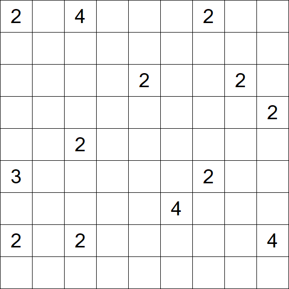 Nurikabe - Difficile