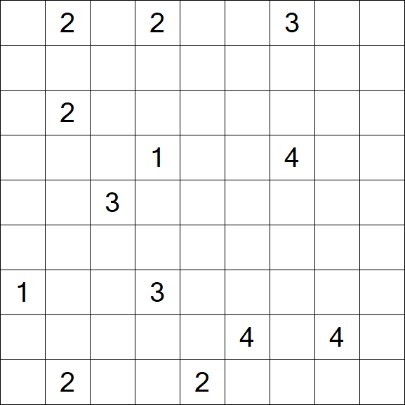 Nurikabe - Difficile