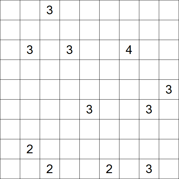 Nurikabe - Schwierig