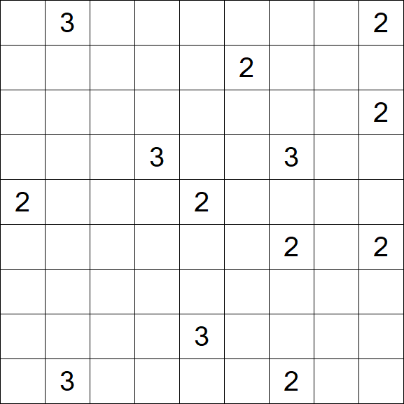 Nurikabe - Schwierig