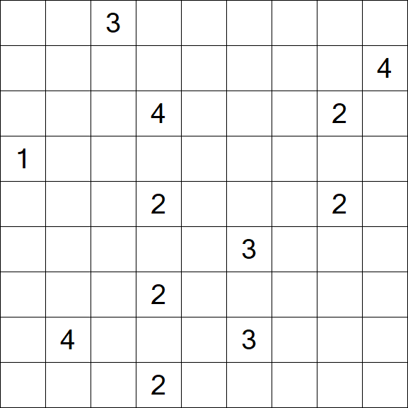 Nurikabe - Difficile