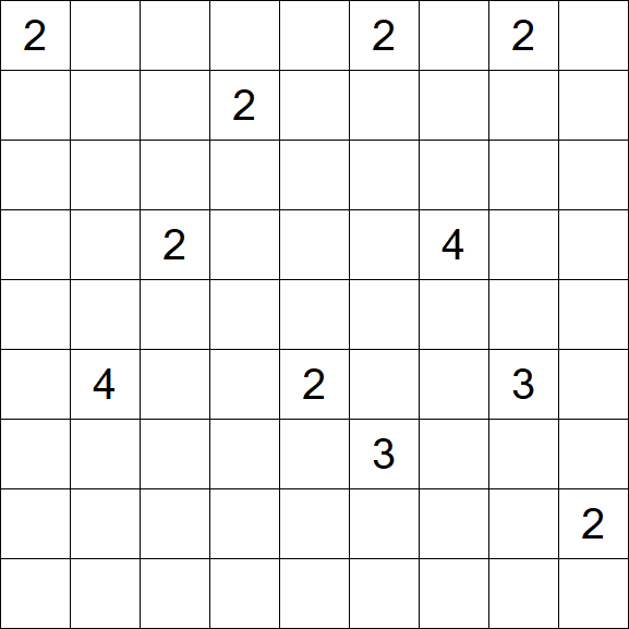 Nurikabe - Difficile