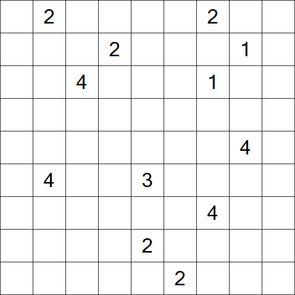 Nurikabe - Difficile