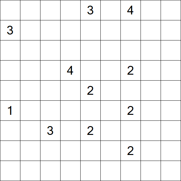 Nurikabe - Difficile
