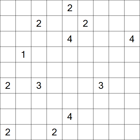 Nurikabe - Difficile