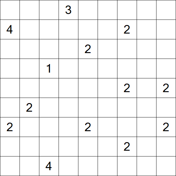 Nurikabe - Difficile