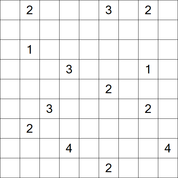 Nurikabe - Difficile