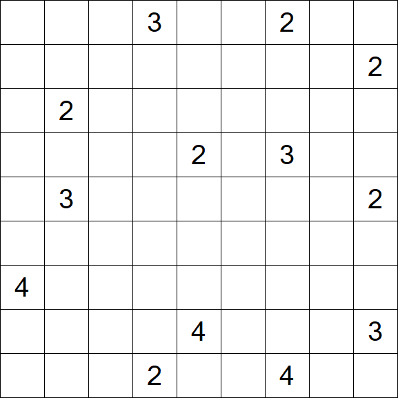 Nurikabe - Difficile