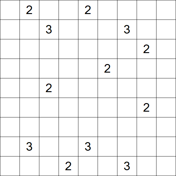 Nurikabe - Difficile