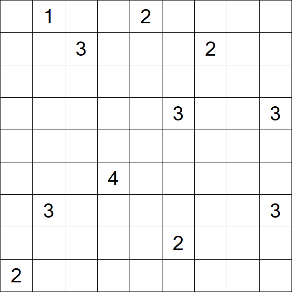 Nurikabe - Difficile