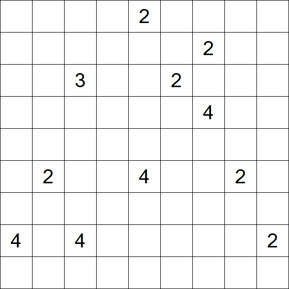 Nurikabe - Difficile