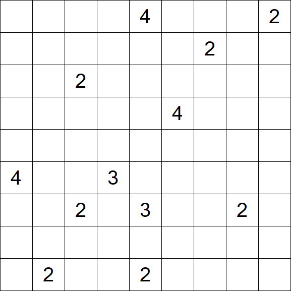 Nurikabe - Difficile