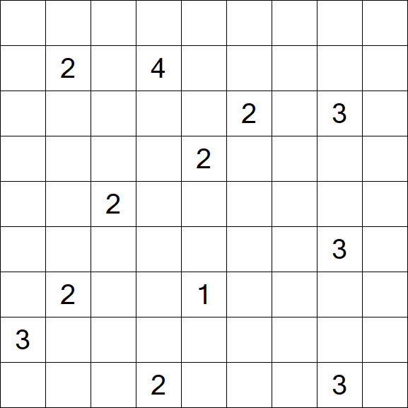 Nurikabe - Difficile