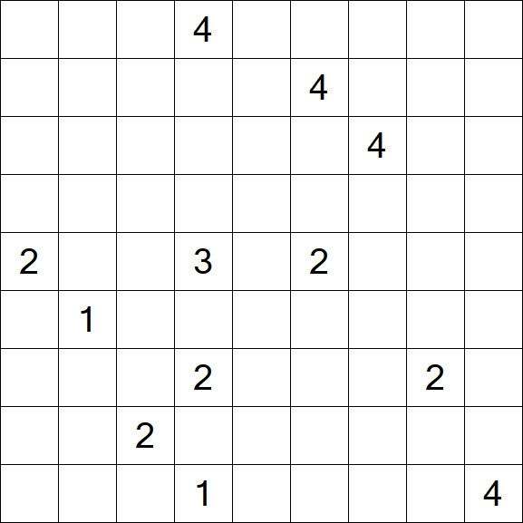 Nurikabe - Difficile