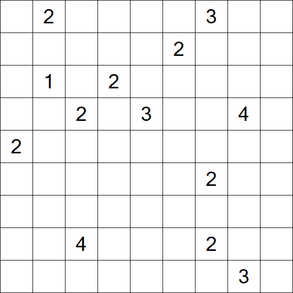 Nurikabe - Difficile