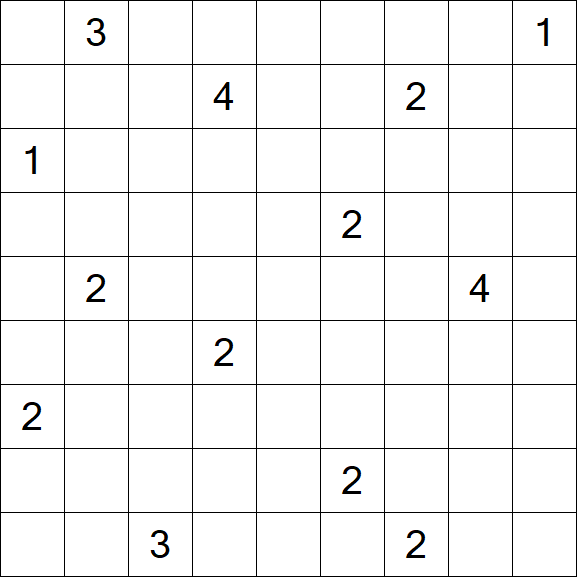 Nurikabe - Difficile