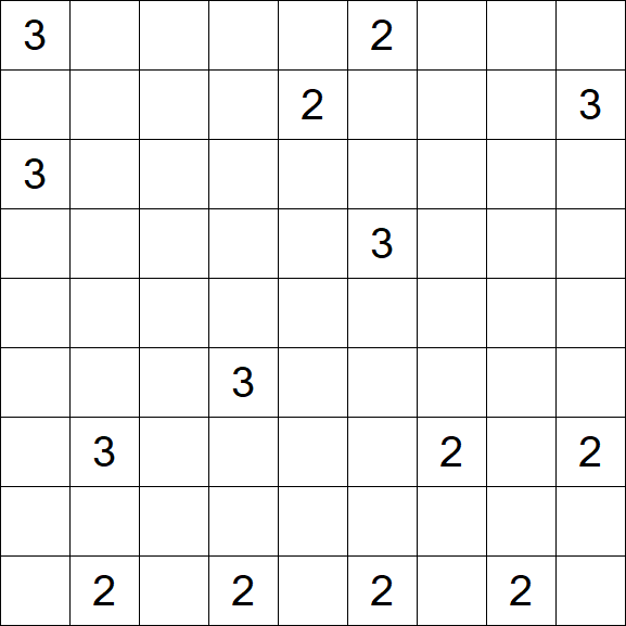 Nurikabe - Difficile