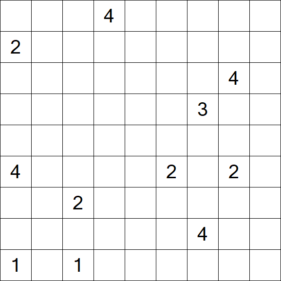 Nurikabe - Difficile