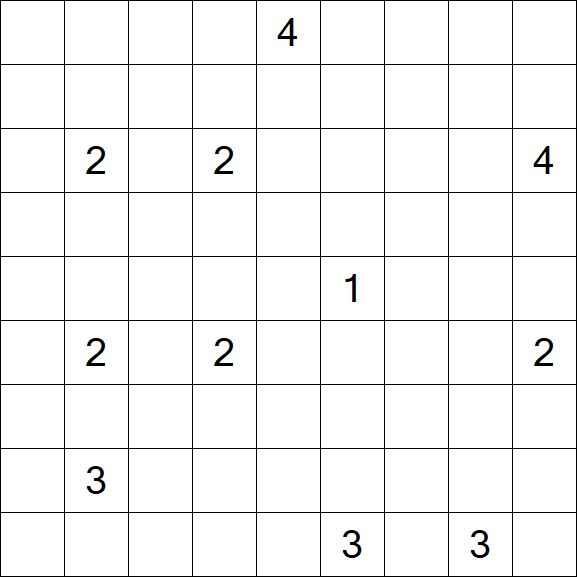 Nurikabe - Difficile
