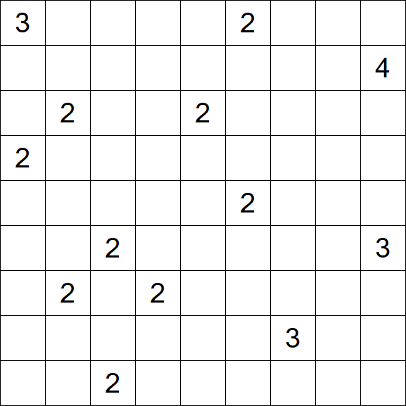 Nurikabe - Difficile