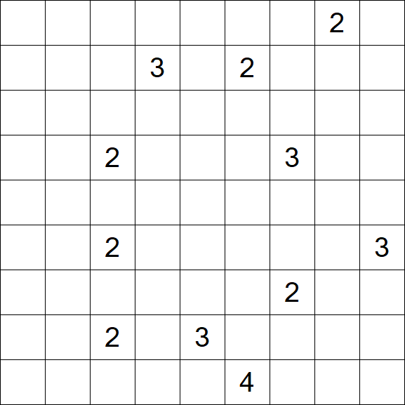 Nurikabe - Difficile