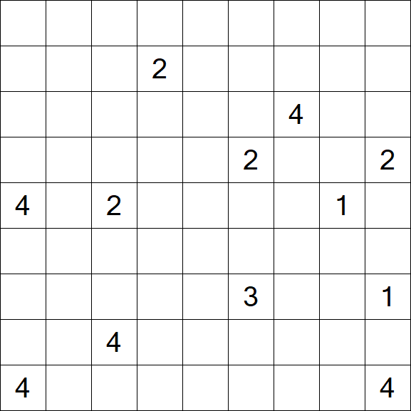 Nurikabe - Difficile