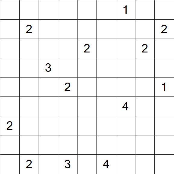 Nurikabe - Difficile