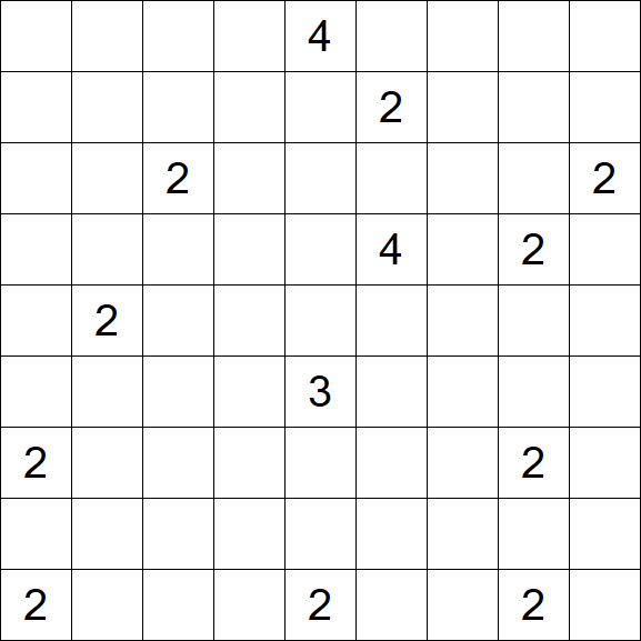 Nurikabe - Difficile